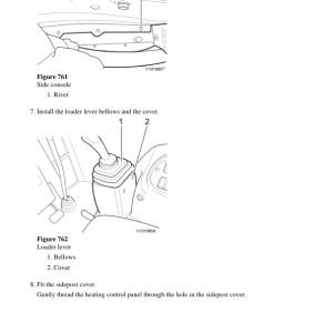 Volvo BL71 Backhoe Loader Repair Service Manual - Image 3