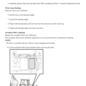 Volvo BL71 Backhoe Loader Repair Service Manual - Image 5