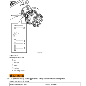 Volvo BL71B Backhoe Loader Repair Service Manual - Image 3