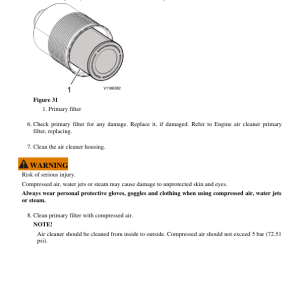 Volvo DD100B Asphalt Compactors Repair Service Manual - Image 5