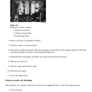 Volvo DD110B Asphalt Compactors Repair Service Manual - Image 5