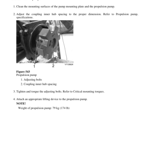 Volvo DD120B Asphalt Compactors Repair Service Manual - Image 4