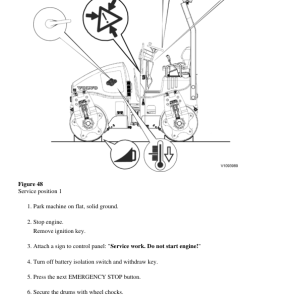 Volvo DD24 Asphalt Compactors Repair Service Manual - Image 5