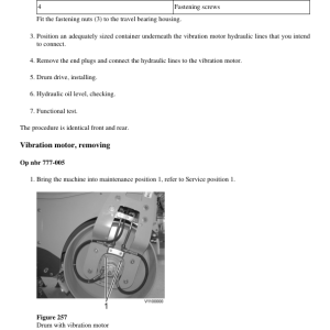 Volvo DD25B Asphalt Compactors Repair Service Manual - Image 3