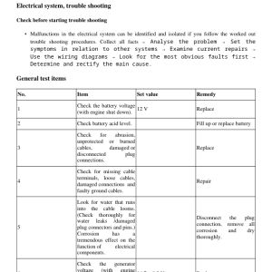 Volvo EC25 Compact Excavator Repair Service Manual - Image 5