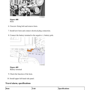 Volvo ECR18E Compact Excavator Repair Service Manual - Image 4