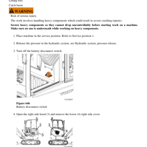 Volvo ECR25 Electric Compact Excavator Repair Service Manual - Image 4