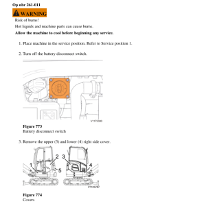 Volvo ECR25D Compact Excavator Repair Service Manual - Image 5