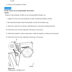 Volvo ECR38 Compact Excavator Repair Service Manual - Image 5