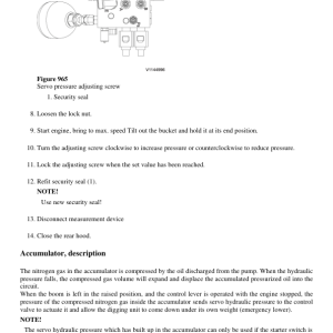 Volvo ECR40D Compact Excavator Repair Service Manual - Image 5