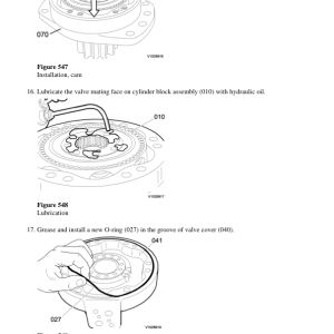 Volvo ECR58 Compact Excavator Repair Service Manual - Image 3