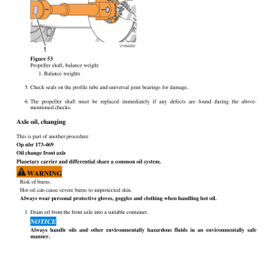 Volvo L50G Compact Wheel Loader Repair Service Manual - Image 5