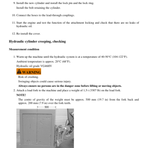 Volvo L50H Compact Wheel Loader Repair Service Manual - Image 3