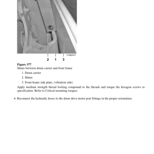 Volvo SD116F Soil Compactor Repair Service Manual - Image 4