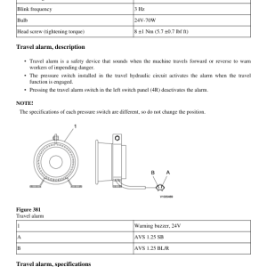 Volvo EC240B NLC Excavator Repair Service Manual - Image 5