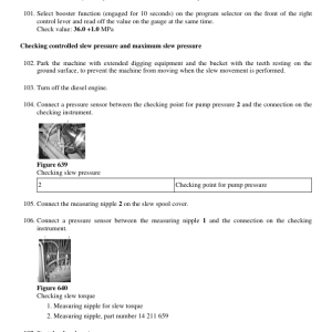 Volvo EW160 Excavator Repair Service Manual - Image 3