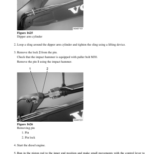 Volvo EW160B Excavator Repair Service Manual - Image 3