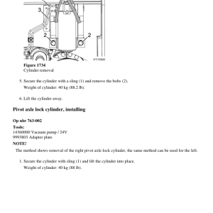 Volvo EW160D Excavator Repair Service Manual - Image 3