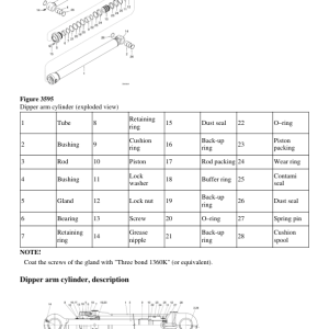 Volvo EW170 KR Excavator Repair Service Manual - Image 4