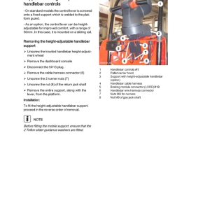 Linde N20, N24 Order Picker Type 132 Repair Service Manual - Image 4