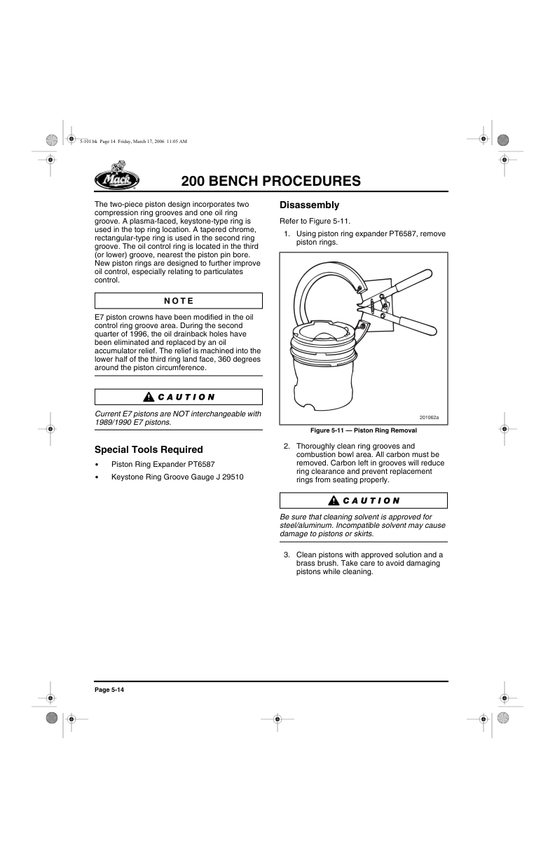 Mack E7 Engine Service Manual