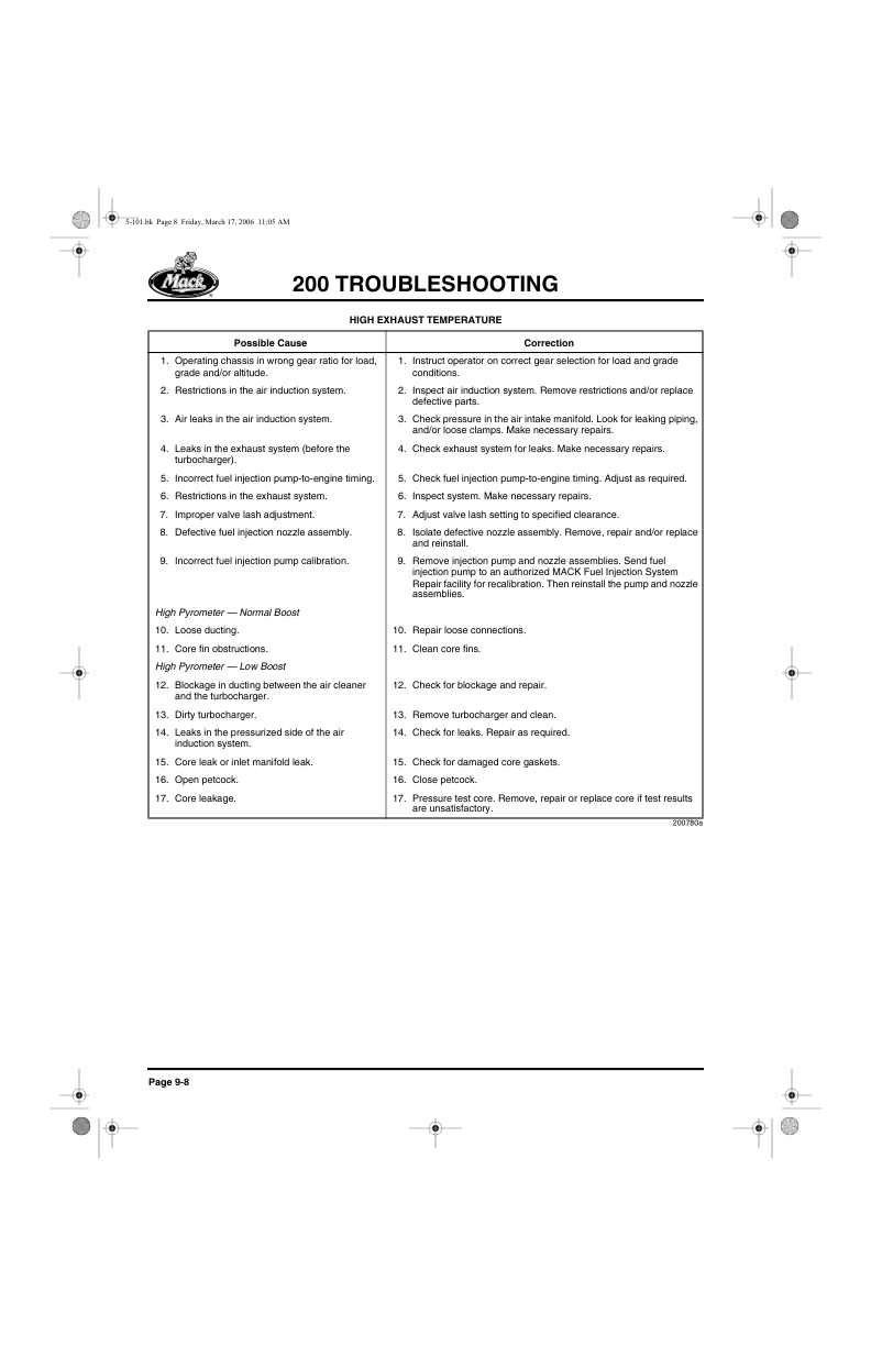 Mack E7 Engine Service Manual