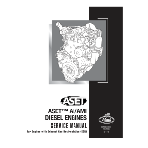 Mack ASET-AI AMI (IEGR) Engine Service Manual