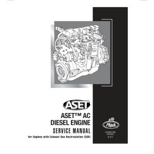 Mack ASET-AC (CEGR) Engine Service Manual