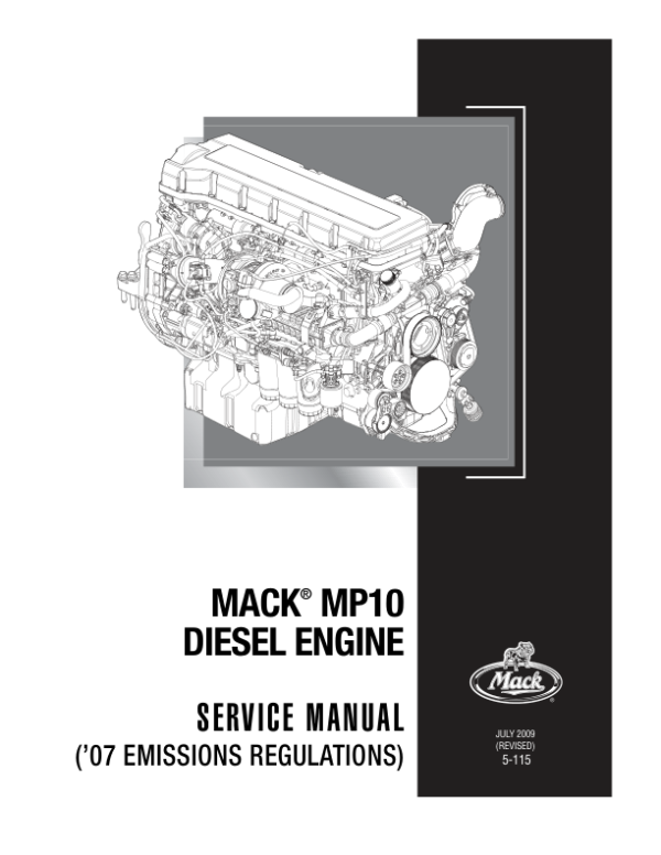 Mack MP10 Diesel Engine Service Manual