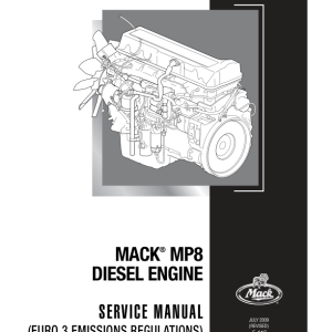 Mack MP8 Euro 3 Diesel Engine Service Manual