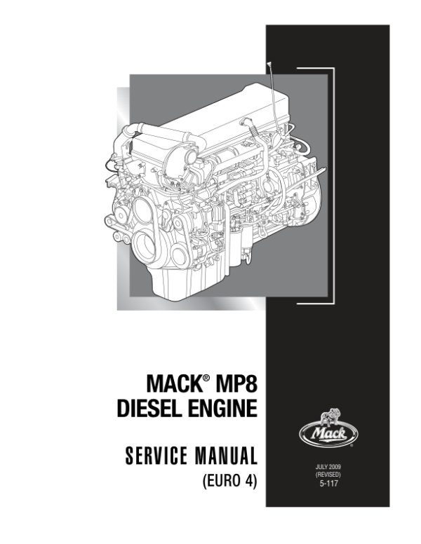 Mack MP8 Euro 4 Diesel Engine Service Manual