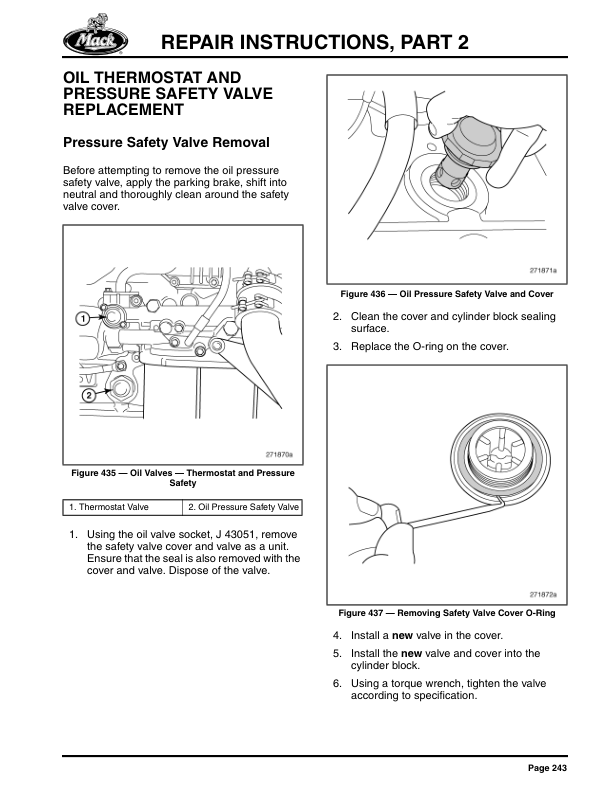 Mack MP8 Euro 4 Diesel Engine Service Manual