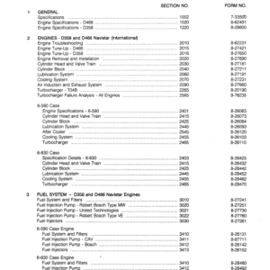 Case 1640, 1660, 1680 Axial Flow Combine Repair Manual