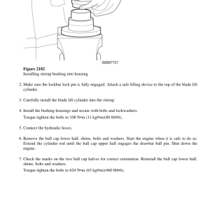 Volvo G710 VHP Motor Grader Repair Service Manual - Image 3