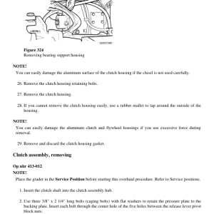 Volvo G710B Motor Grader Repair Service Manual - Image 3