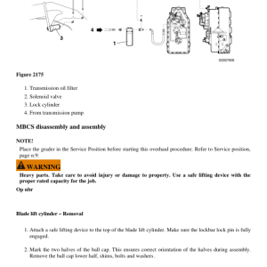 Volvo G720 Motor Grader Repair Service Manual - Image 3