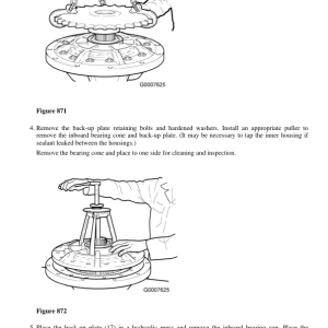 Volvo G720 Motor Grader Repair Service Manual - Image 4