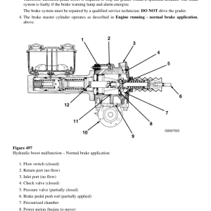 Volvo G720B Motor Grader Repair Service Manual - Image 3