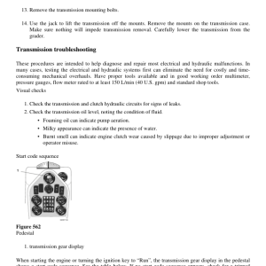 Volvo G736 VHP Motor Grader Repair Service Manual - Image 3