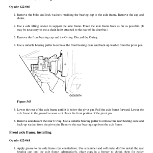 Volvo G746B Motor Grader Repair Service Manual - Image 4