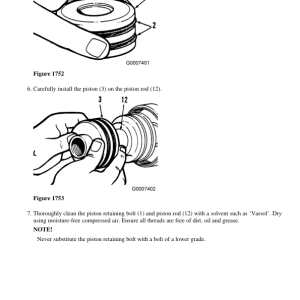 Volvo G780 VHP Motor Grader Repair Service Manual - Image 3