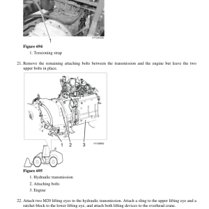 Volvo L105 Wheel Loader Repair Service Manual - Image 4