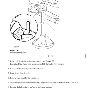 Volvo L180C CO Wheel Loader Repair Service Manual - Image 3