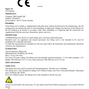 Volvo L70E Wheel Loader Repair Service Manual - Image 4