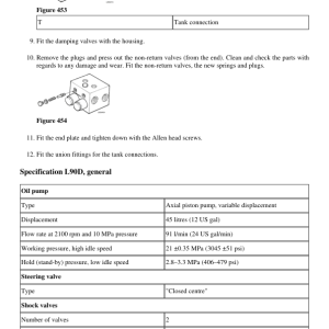 Volvo L90D Wheel Loader Repair Service Manual - Image 4