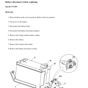 Volvo MC105C Skid Steer Loader Repair Service Manual - Image 4