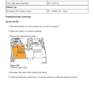 Volvo P2820D Pavers Repair Service Manual - Image 3