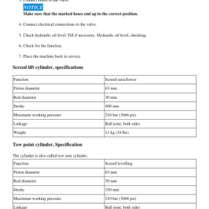 Volvo P4370B ABG Pavers Repair Service Manual - Image 5