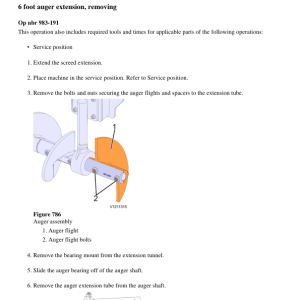 Volvo P5170B Pavers Repair Service Manual - Image 5