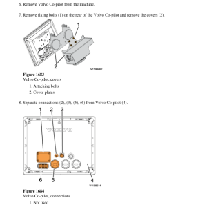 Volvo P6820D Pavers Repair Service Manual - Image 3